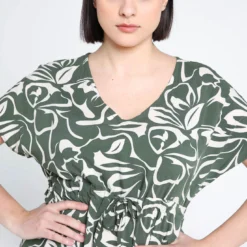 Robe Longue à Imprimé Graphique -Promos Robe Divine Magasin bde5e77602aea7cefc84a96e1543ff76d1ddaf13 96R332001 37 2 5