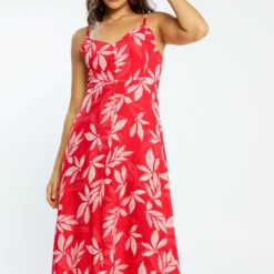 Robe Fourreau à Fines Bretelles