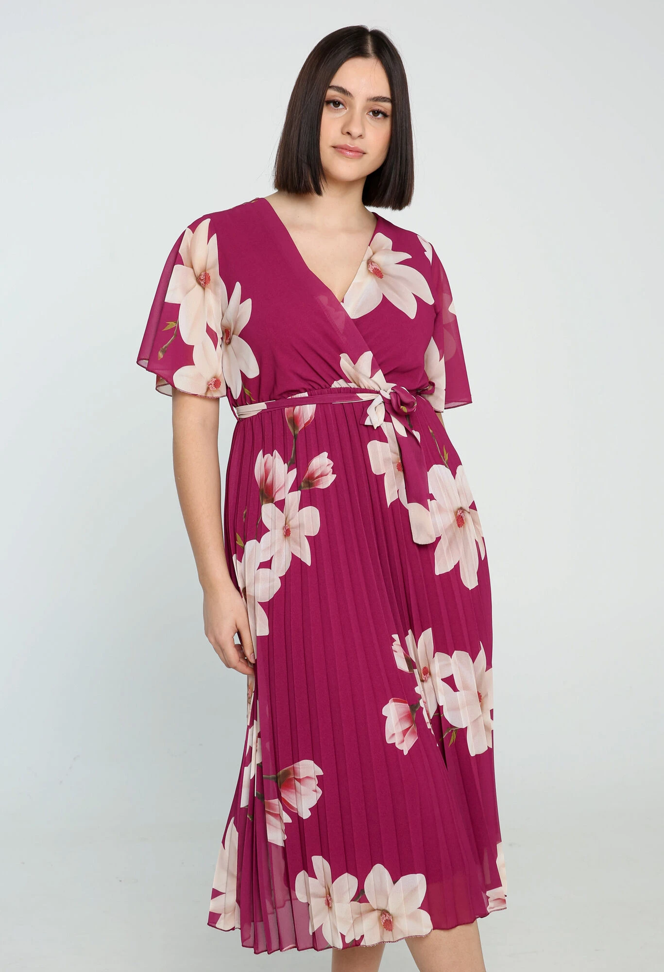 Robe Plissée Mi-longue 3 Robe Plissée Mi-longue