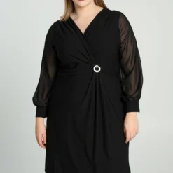 Robe Portefeuille Courte Unie Avec Manches En Voile 13 Robe Portefeuille Courte Unie Avec Manches En Voile -Promos Robe Divine Magasin cb837535f07482cc2fad39e54d608af685c033c2 8VM121002 69 2 3