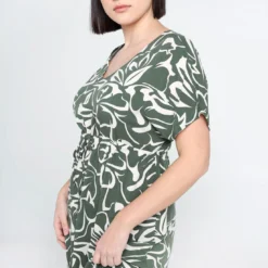 Robe Longue à Imprimé Graphique -Promos Robe Divine Magasin cbab30e83d191bf358100502645500d602178538 96R332001 37 2 4