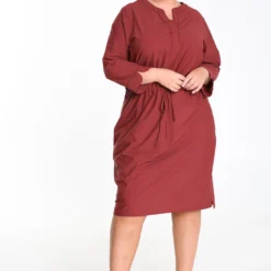 Robe Courte Unie En Matière Travelwear -Promos Robe Divine Magasin ce0d6222ee7b4b11f4abd27a2dbc6794aff4051e 8VR221802 29 2 6