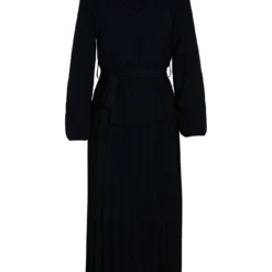 Robe Longue Unie Et Plissée Avec Ceinture -Promos Robe Divine Magasin cfc2a0e2e17651f657448260974cdc7ce8d56f48 96R131802 19 1 1