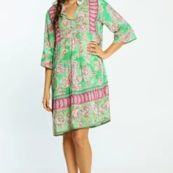 Robe Folk à Motif Cachemire -Promos Robe Divine Magasin d701a768997b775dc56a960a2adf0c691fb56dfc 96R322008 39 2 9