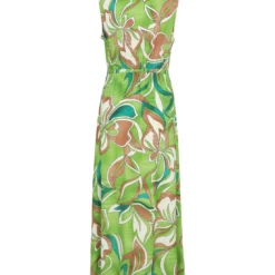 Robe Longue En Viscose Imprimé Graphique -Promos Robe Divine Magasin d93db6a669b83200b33320be4531c9035352a761 96R332010 39 1 2