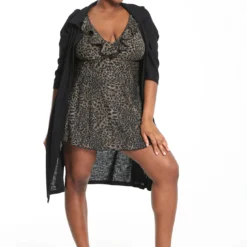 Robe De Bain Imprimé Guépard -Promos Robe Divine Magasin db1b4b928b938cb8f24c550ff89bdfe8446462e7 7YS122102 37 2 7