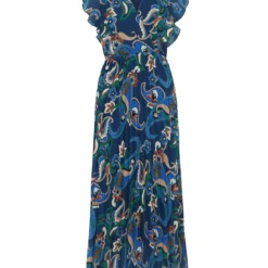 Robe Longue Plissée -Promos Robe Divine Magasin df55f5bb03bd9be3c0620569b2f2fae961a6c398 96R132703 19 1 1