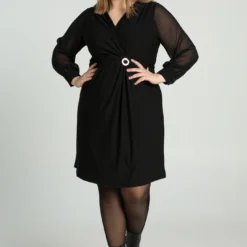 Robe Portefeuille Courte Unie Avec Manches En Voile 16 Robe Portefeuille Courte Unie Avec Manches En Voile -Promos Robe Divine Magasin e98b875b3472196d8b37a12a8a41b99d0c172df5 8VM121002 69 2 6