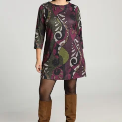 Robe Courte Avec Imprimé Graphique De Style Arabesque -Promos Robe Divine Magasin eab17375542be848b15114ef7d3d1a39520a9f3b 96M322401 18 2 6