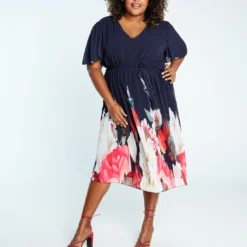 Robe Longue à Motif Floral -Promos Robe Divine Magasin ebf8dcb01e86dc68df92fece49253d7ede75f403 9YR222803 19 2 6