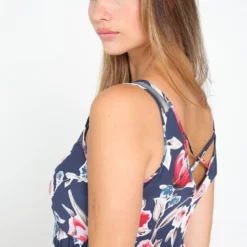 Cassis - Robe Longue En Viscose Imprimé Fleuri Aquarelle -Promos Robe Divine Magasin ed0268f88f64ce2920c1bbd7f37ebaaf63749975 36R33200378 2 3