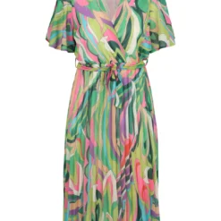 Longue Robe Plissée à Imprimé Graphique -Promos Robe Divine Magasin eeaadd8115287dc7b1ae3a85ee2820524131cedd 7YR222906 39 1 1