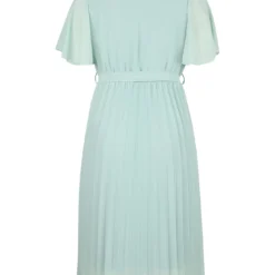 Longue Robe Unie à Effet Plissé -Promos Robe Divine Magasin f61bc75f14e3cccd9c575047796c9811fdc43551 7YR221905 102 1 2