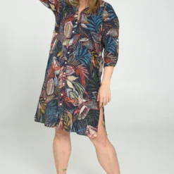 Robe En Viscose Imprimé Fleuri -Promos Robe Divine Magasin f73556ad0ce362fd0a71da43f9c7754a68dca97f 5TR232201 65 2 4