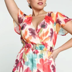 Robe Mi-longue Motif Aquarelle -Promos Robe Divine Magasin f9ee22300c1608dd358e6cb5c3751f7c702fff22 96R332713 65 2 6