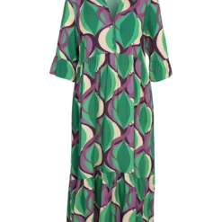 Robe En Viscose à Volants Imprimé Graphique -Promos Robe Divine Magasin fb0d4ffda904f979a3c8f315ab72464ba53107ed 9VR322001 39 1 1