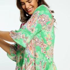 Robe Folk à Motif Cachemire -Promos Robe Divine Magasin fb69561bc4c4c805aeefa9e39b504114e426be72 96R322008 39 2 3