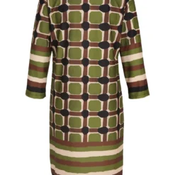 Robe Courte à Carreaux Graphiques -Promos Robe Divine Magasin fe6873e548eb77d0ac59026dcbfcbb2851bbde6d 96M322701 121 1 2